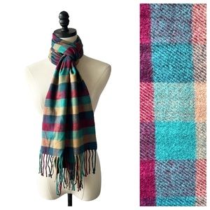 Made in Scotland Cashmere Fringe Scarf